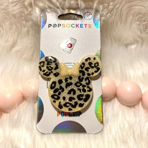Popsocket Mickey Ears Popgrip - Cheetah Print customized popsocket Popgrip - Picture 1 of 8